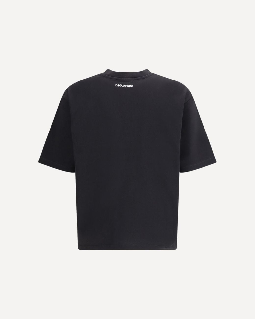 DSquared² Black Iconique Loose Fit T-Shirt for men
