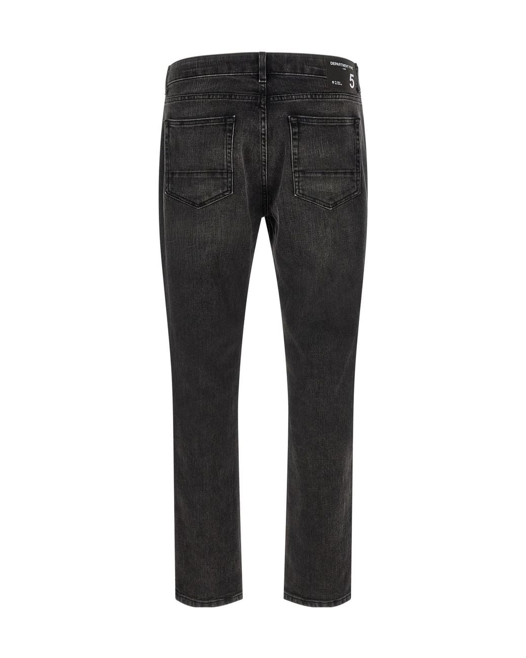 Department 5 Black Stones Delavé Straight-Leg Jeans for men