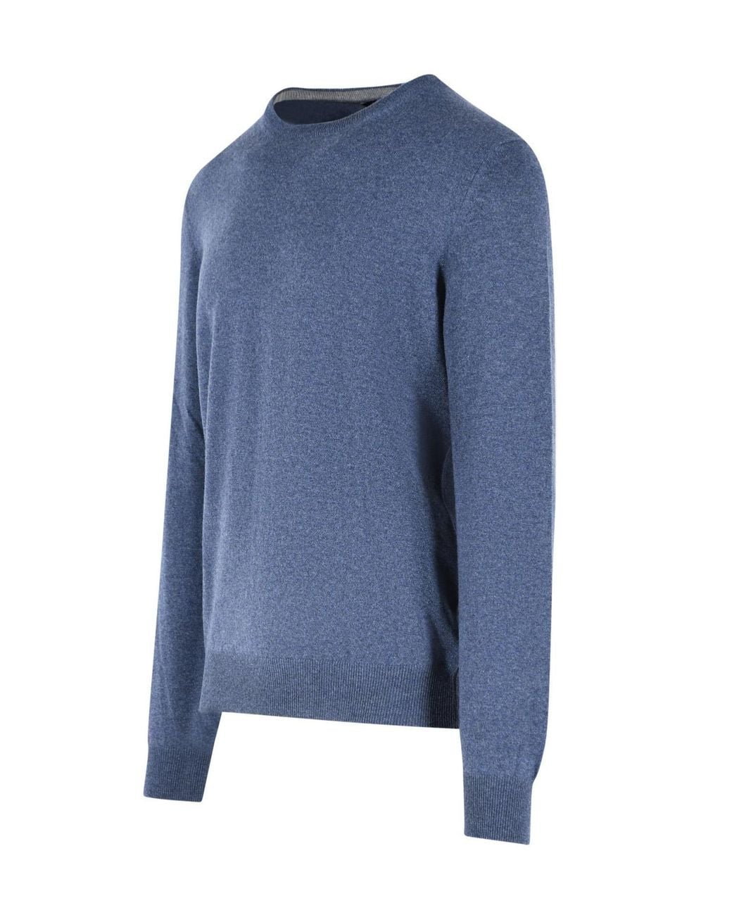 Gran Sasso Blue Crew-Neck Sweater for men