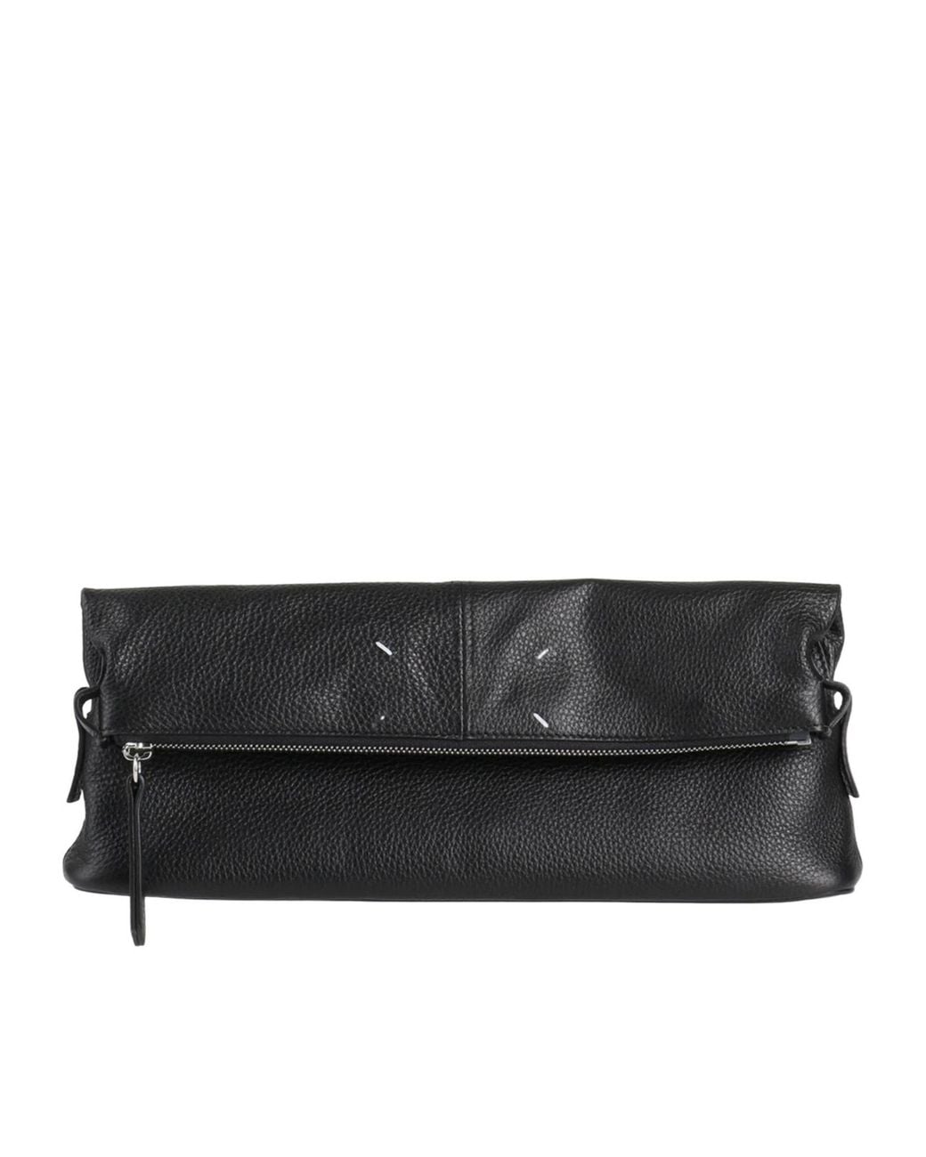Maison Margiela Black Large Hand-Held Clutch