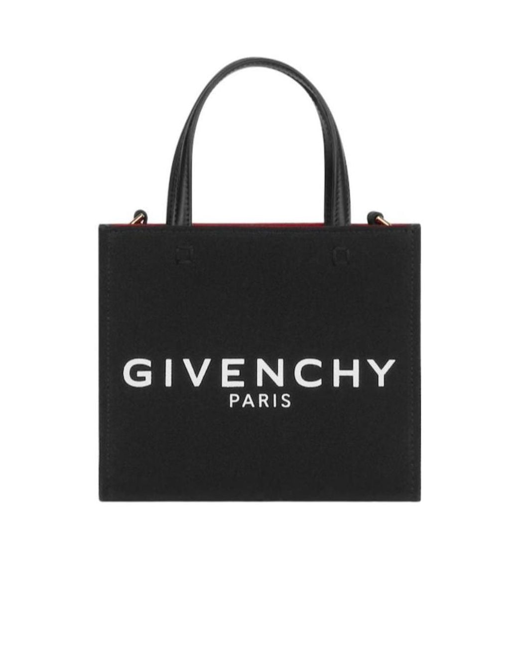 Givenchy Black Mini G Tote Shopping Bag