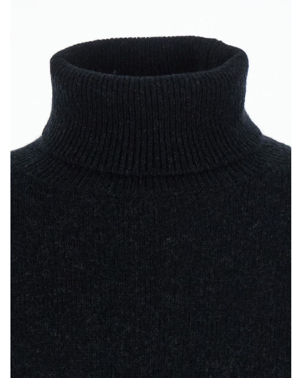 Roberto Collina Blue Turtleneck Knitted Sweater for men
