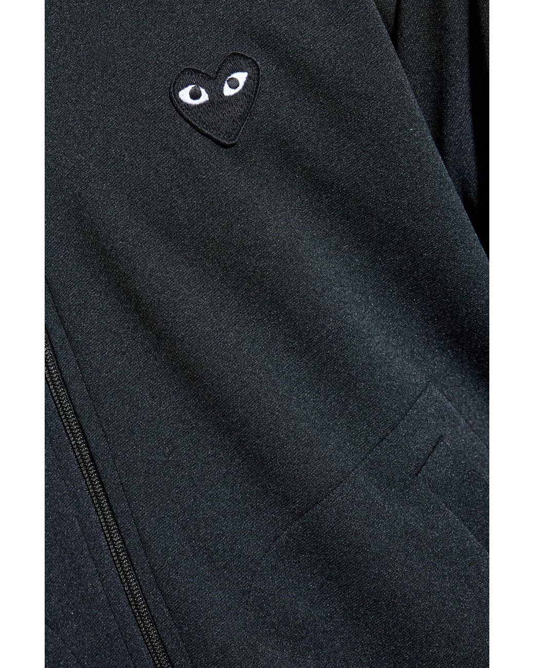 COMME DES GARÇONS PLAY Blue Long Sleeve Sweatshirt for men