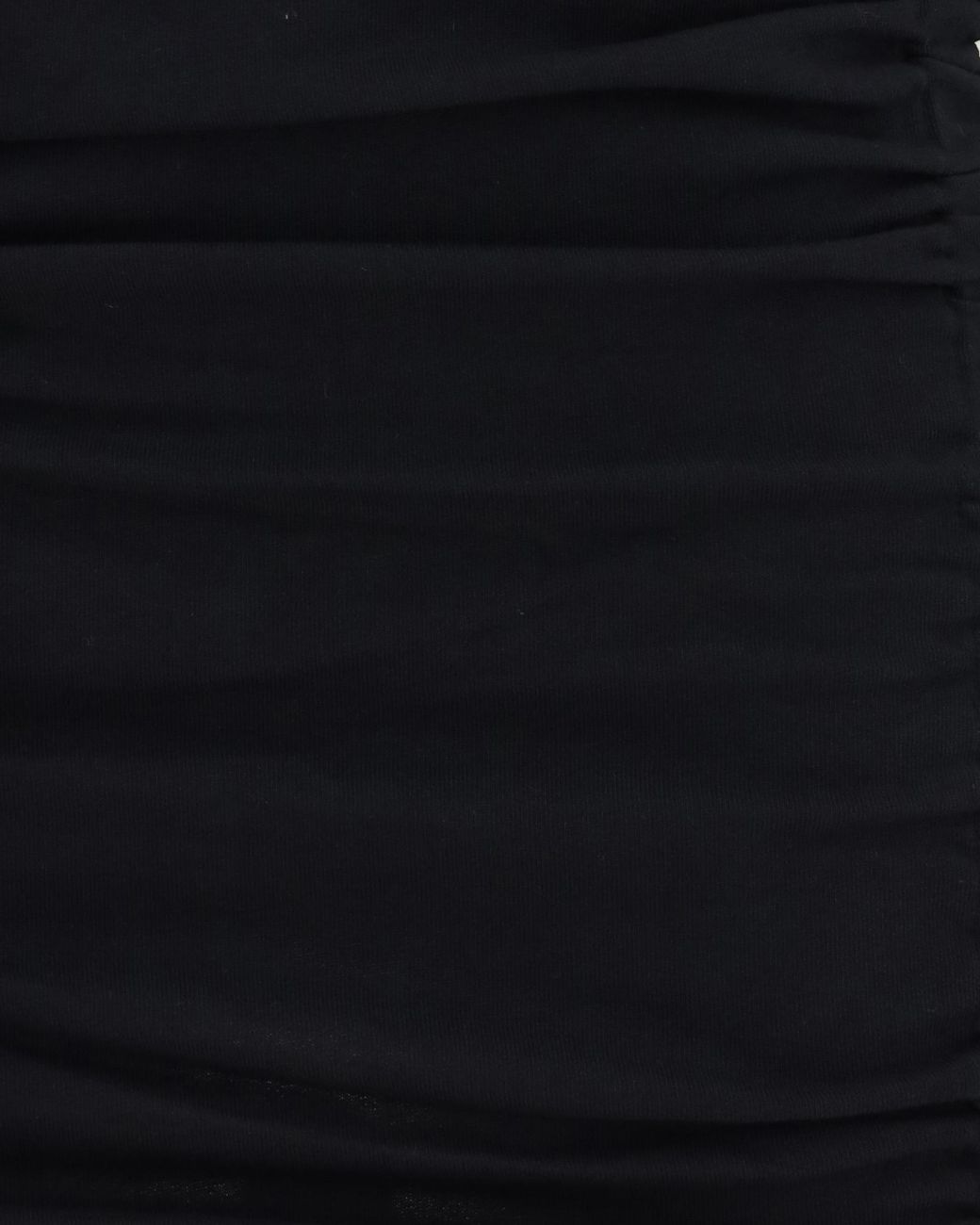 Pinko Black Ruched Belted T-Shirt Dress