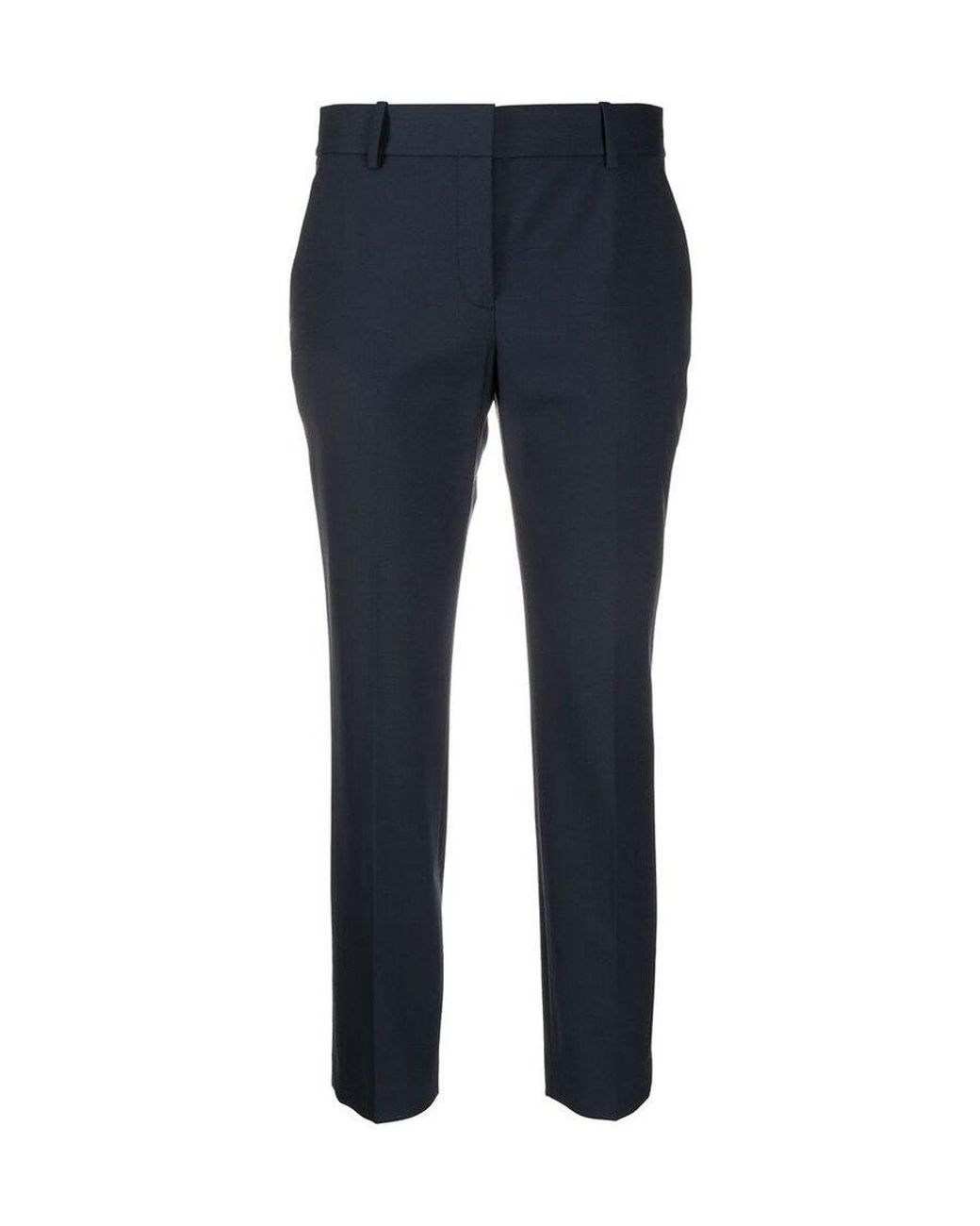 Theory Black Treeca Cropped Pants
