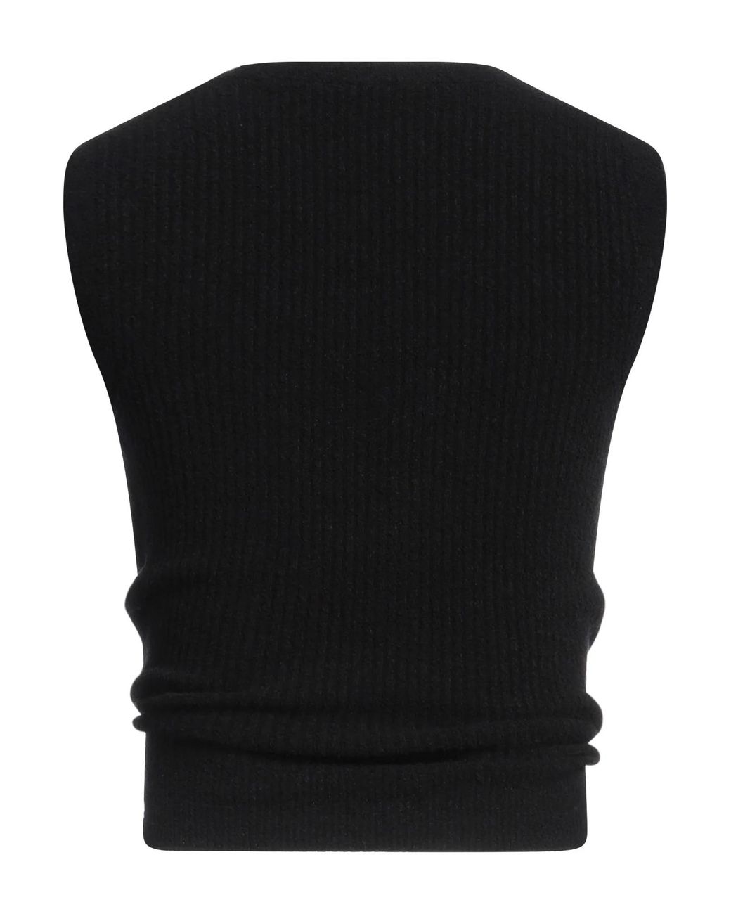 Jacquemus Black Two-Tone Knit Top