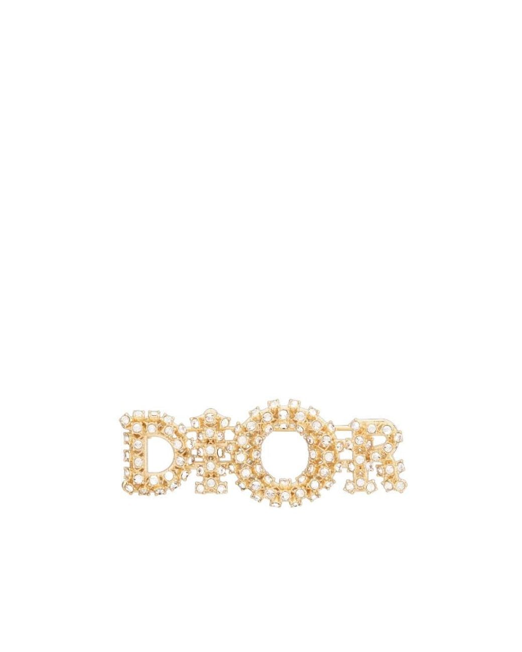 Dior Metallic Lady Brooch
