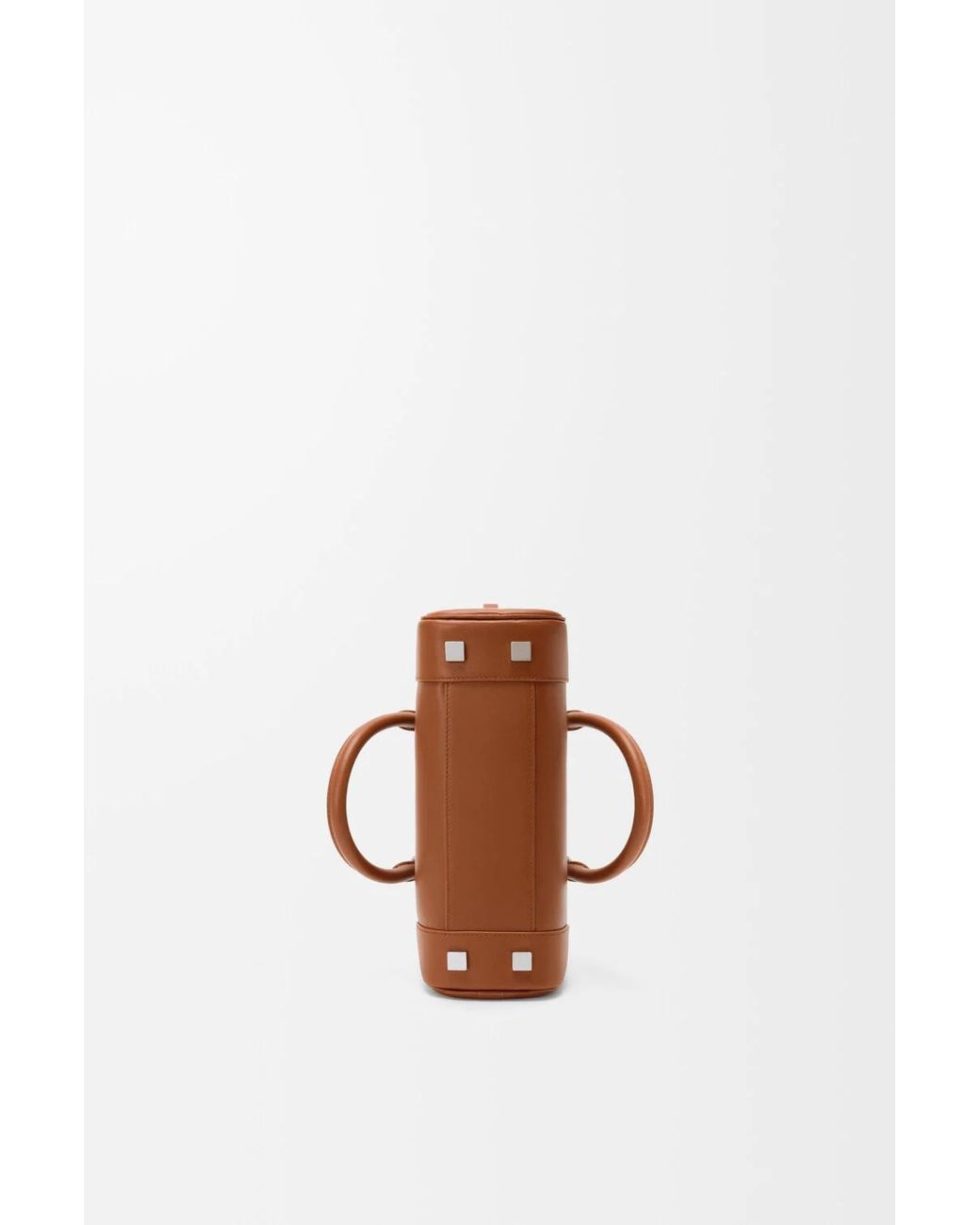 Loewe Brown Amazona 23 Cropped Bag