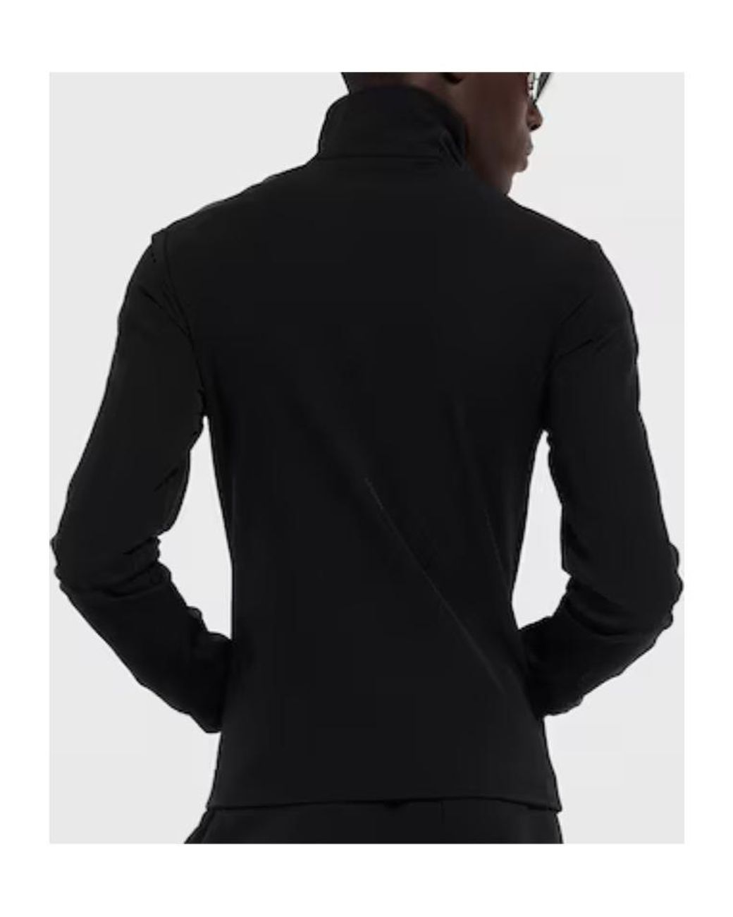 Gucci Black Stretch Nylon Gabardine Zip Jacket for men