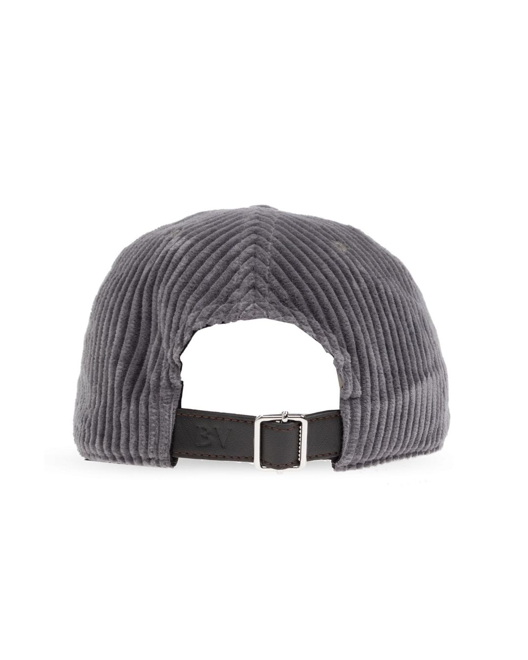 Bottega Veneta Gray Corduroy Cap for men