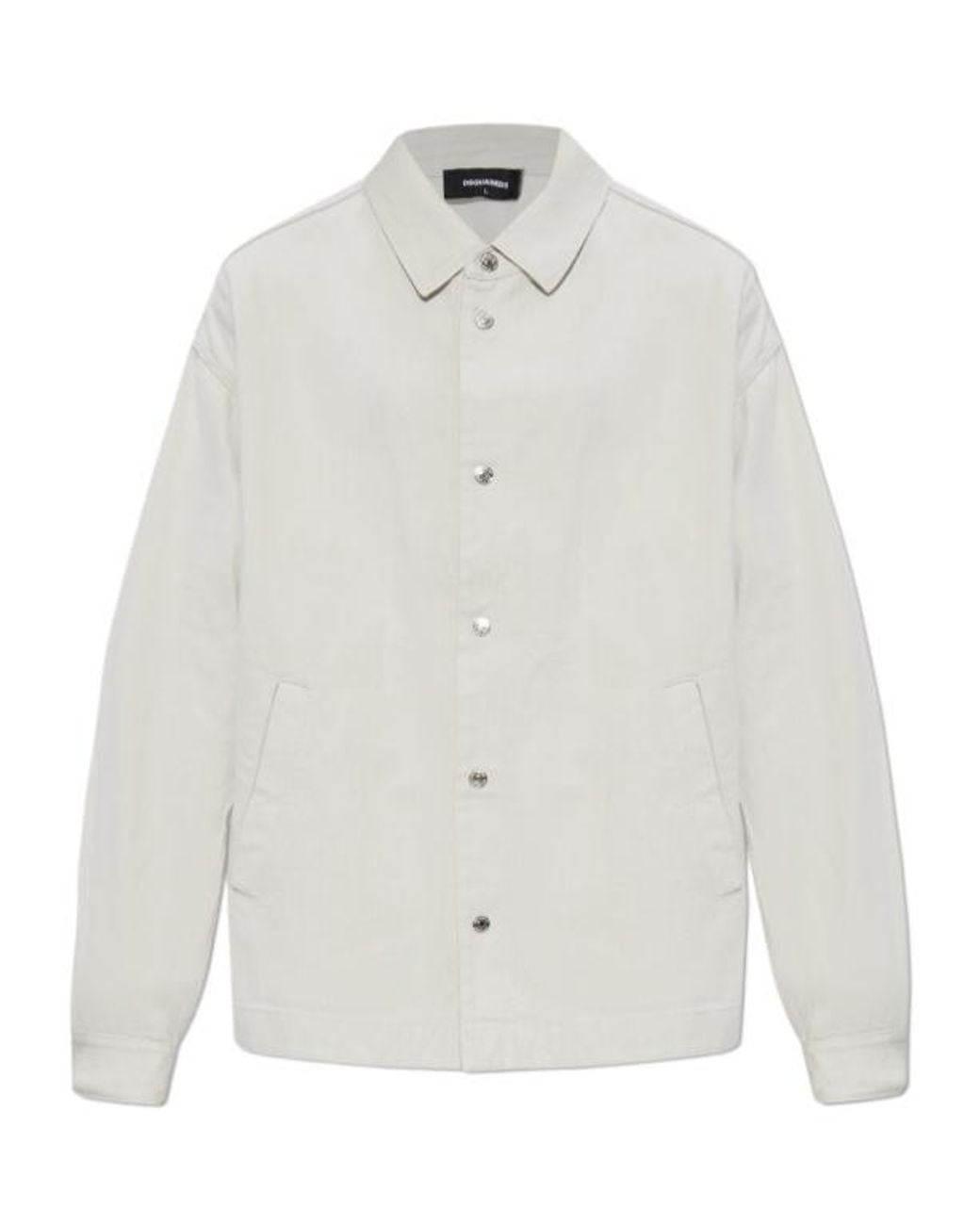 DSquared² White Icon New Generation Overshirt for men