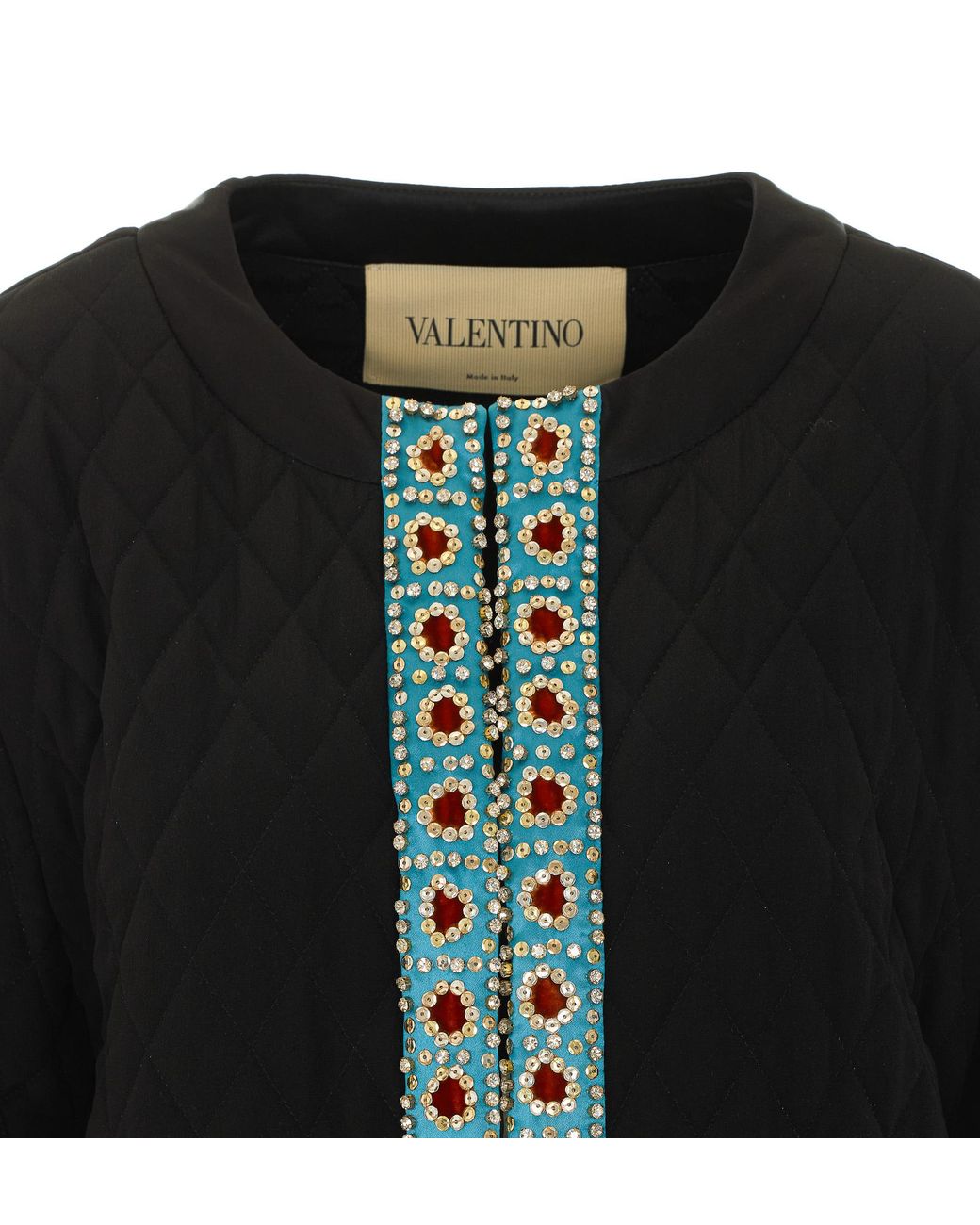 Valentino Black Long-Sleeve Casual Jacket