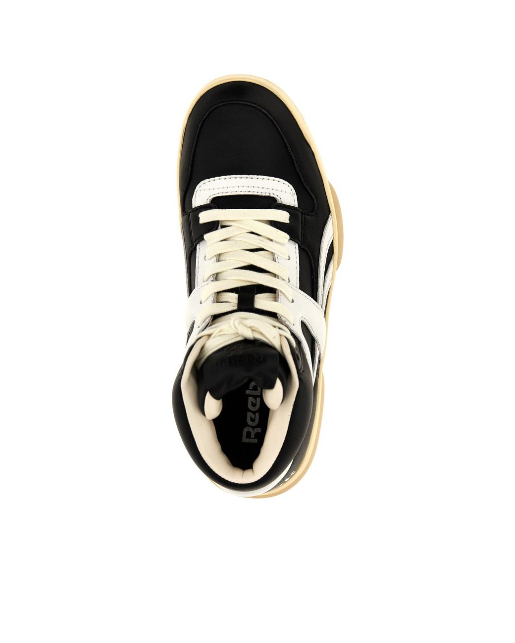 Reebok Black Bb 5600 Archive High-Top Sneakers for men