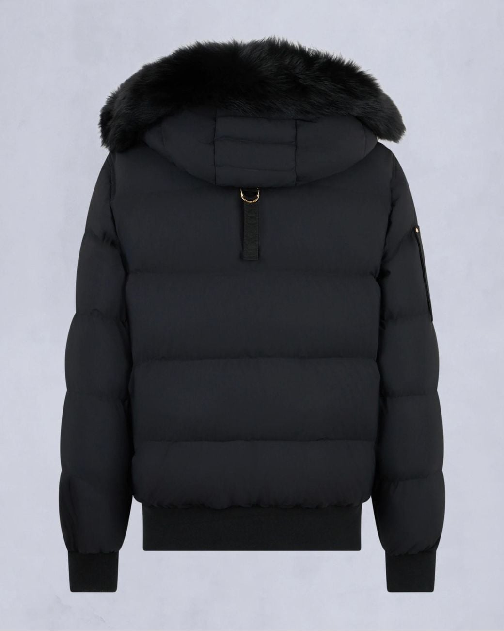 Moose Knuckles Black Padded Jacket for men