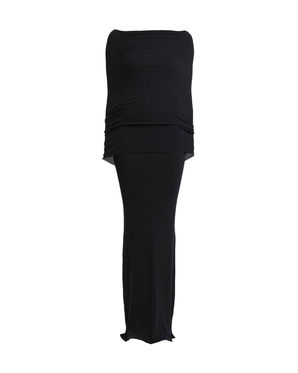 Balenciaga Black Body-Hugging Knit Dress