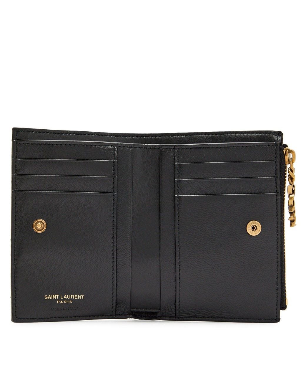 Saint Laurent Black Small Card Holder