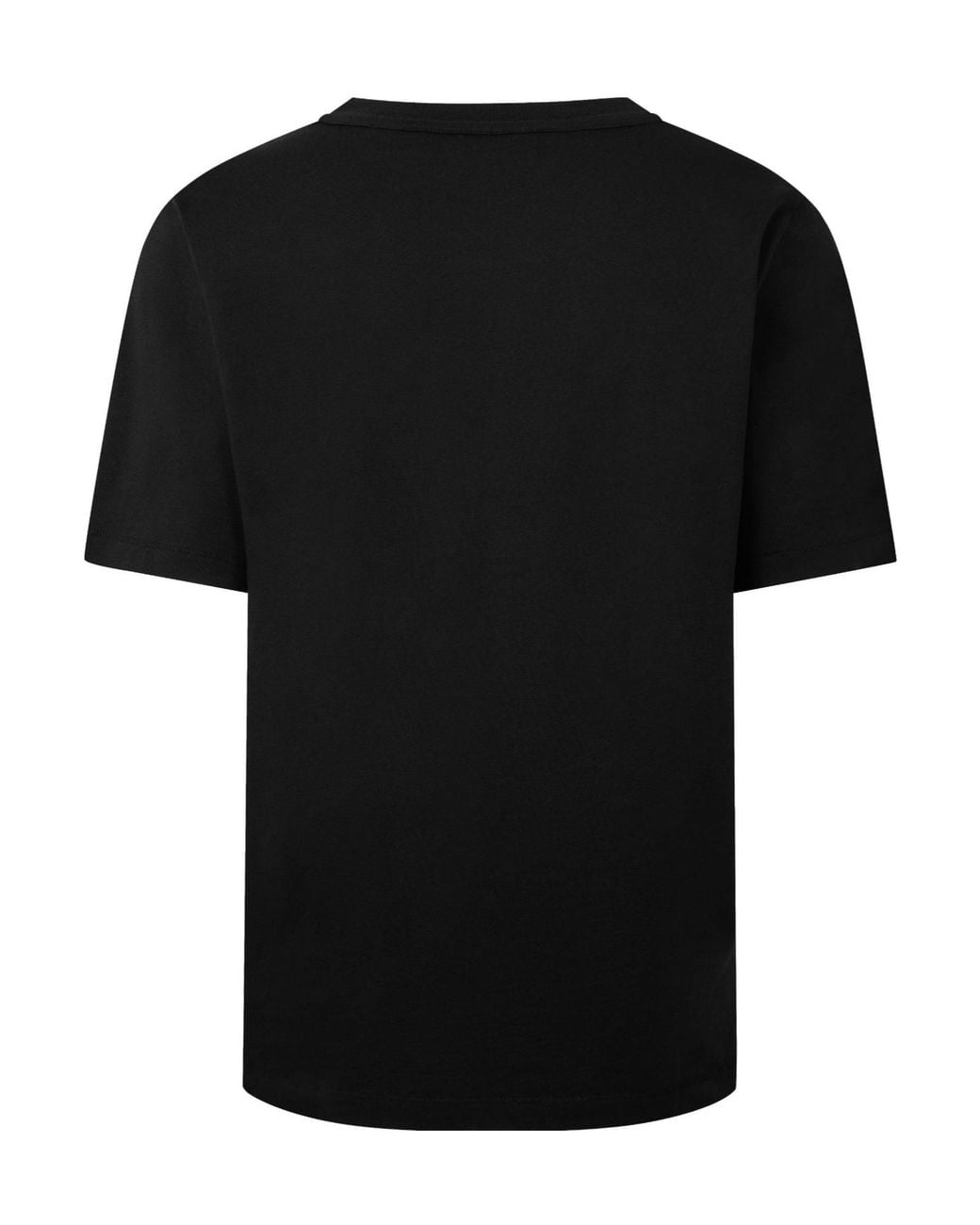 Off-White c/o Virgil Abloh Black Pure Crew-Neck Short-Sleeve T-Shirt for men
