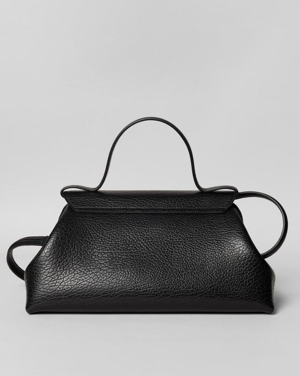 Céline Black Logo Shoulder Bag