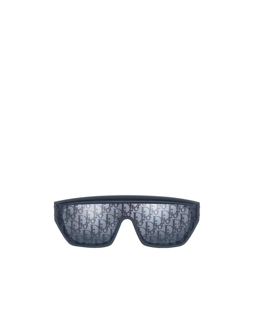 Dior Blue Eyewear Club M7U Mask Frame Sunglasses