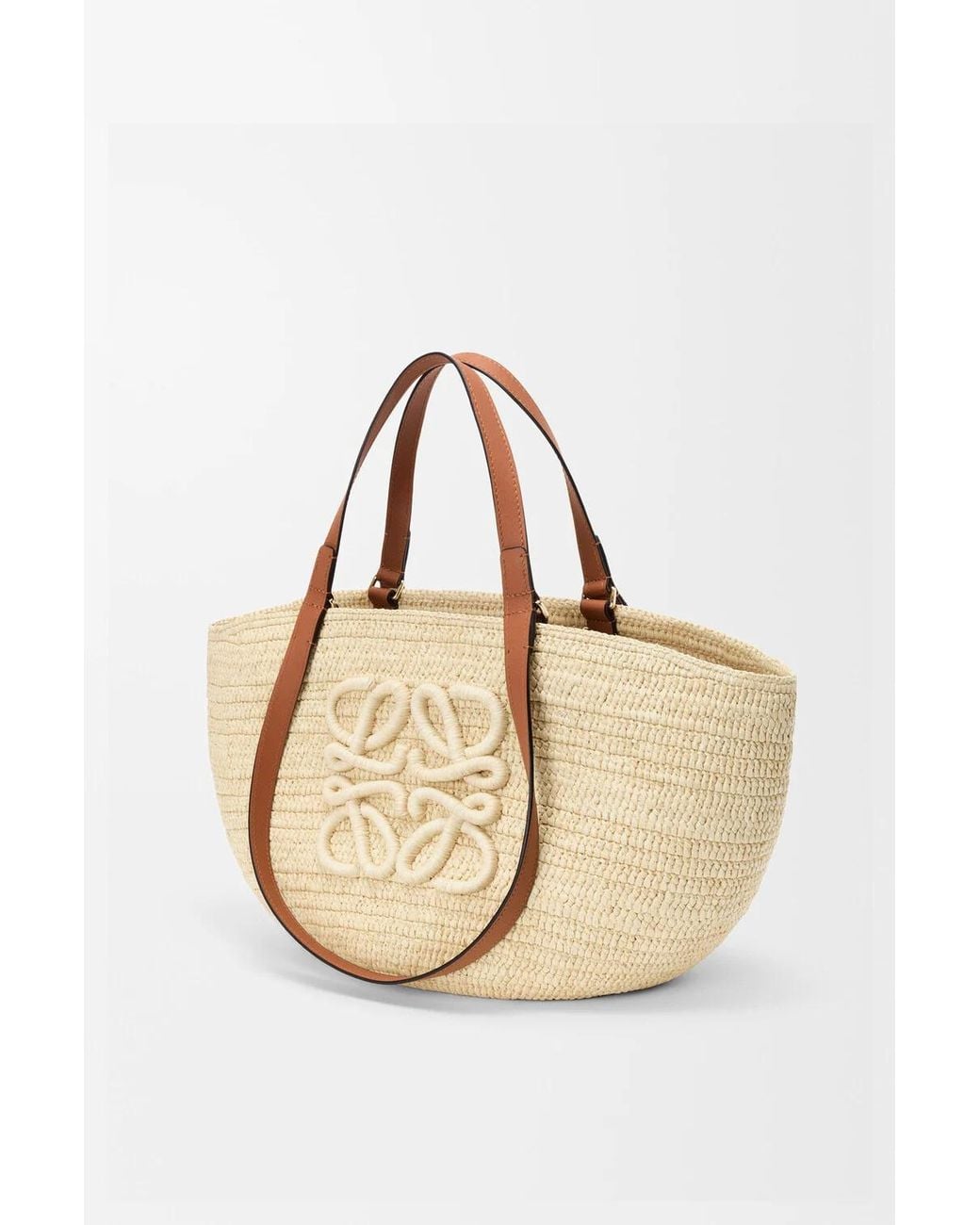 Loewe Natural X Paula's Ibiza Medium Eclipse Basket Bag