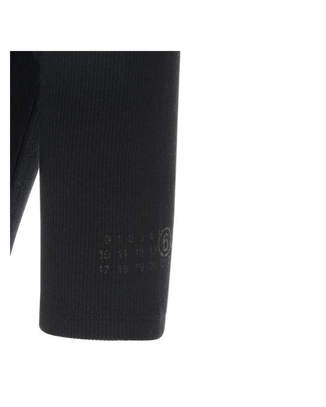MM6 by Maison Margiela Black Top