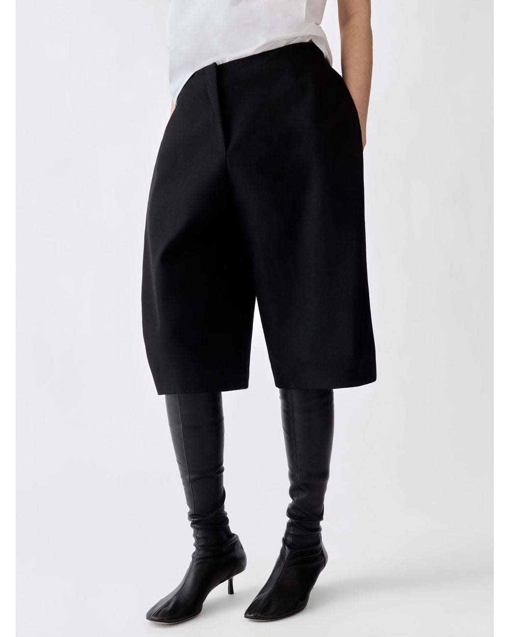Jacquemus Black Le Short Cubisto Bermuda Shorts