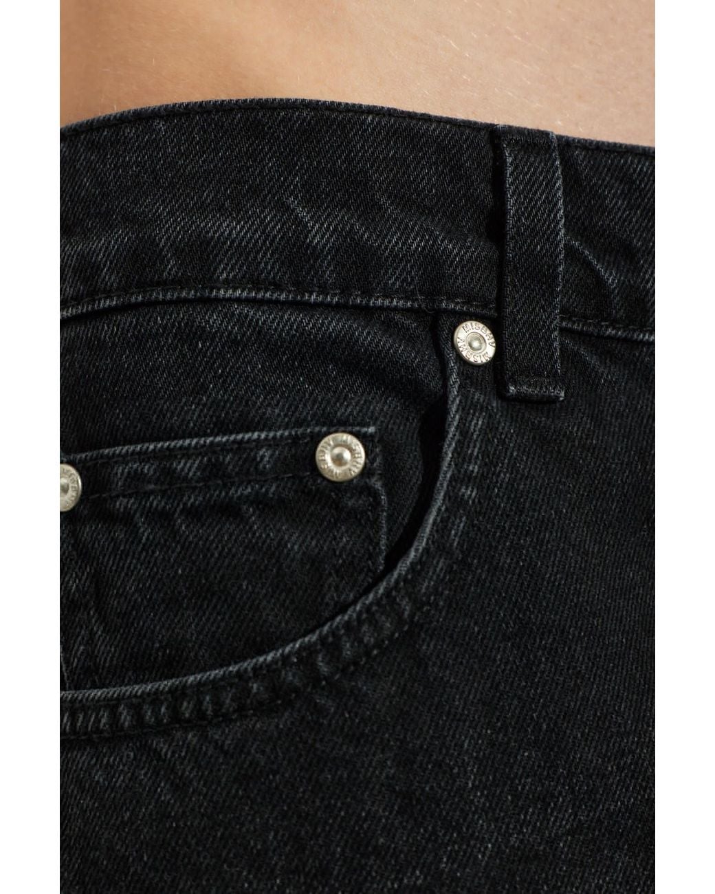 M I S B H V Black Straight-Leg Jeans for men
