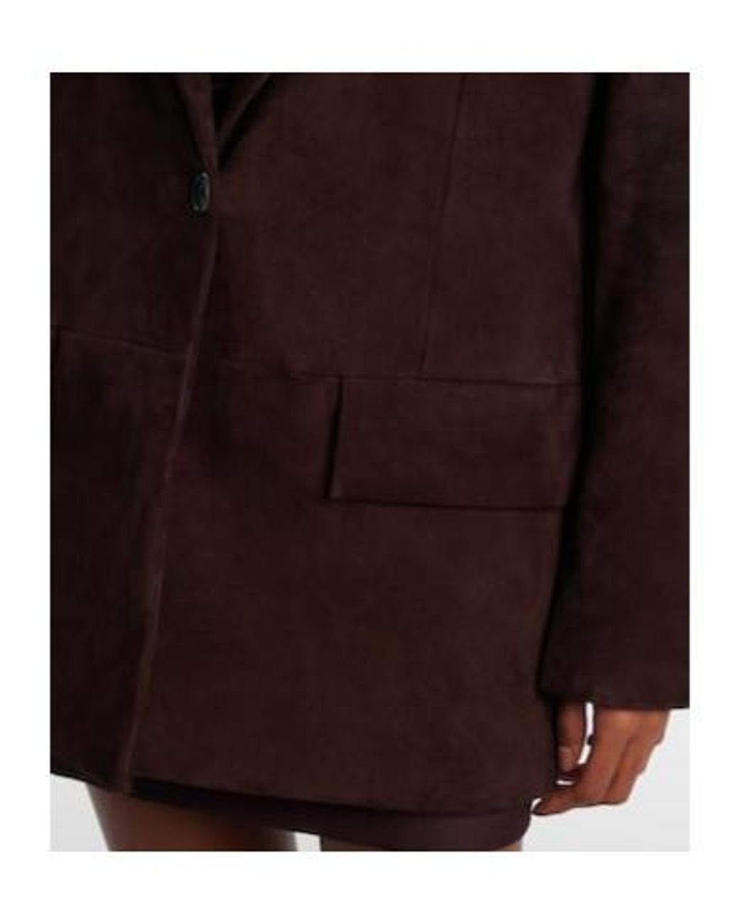 Stouls Purple Suede Blazer