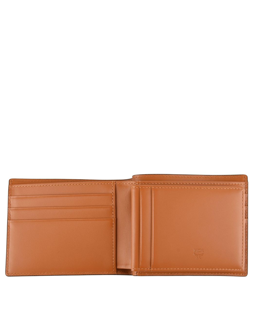MCM Brown Logo Wallet for men