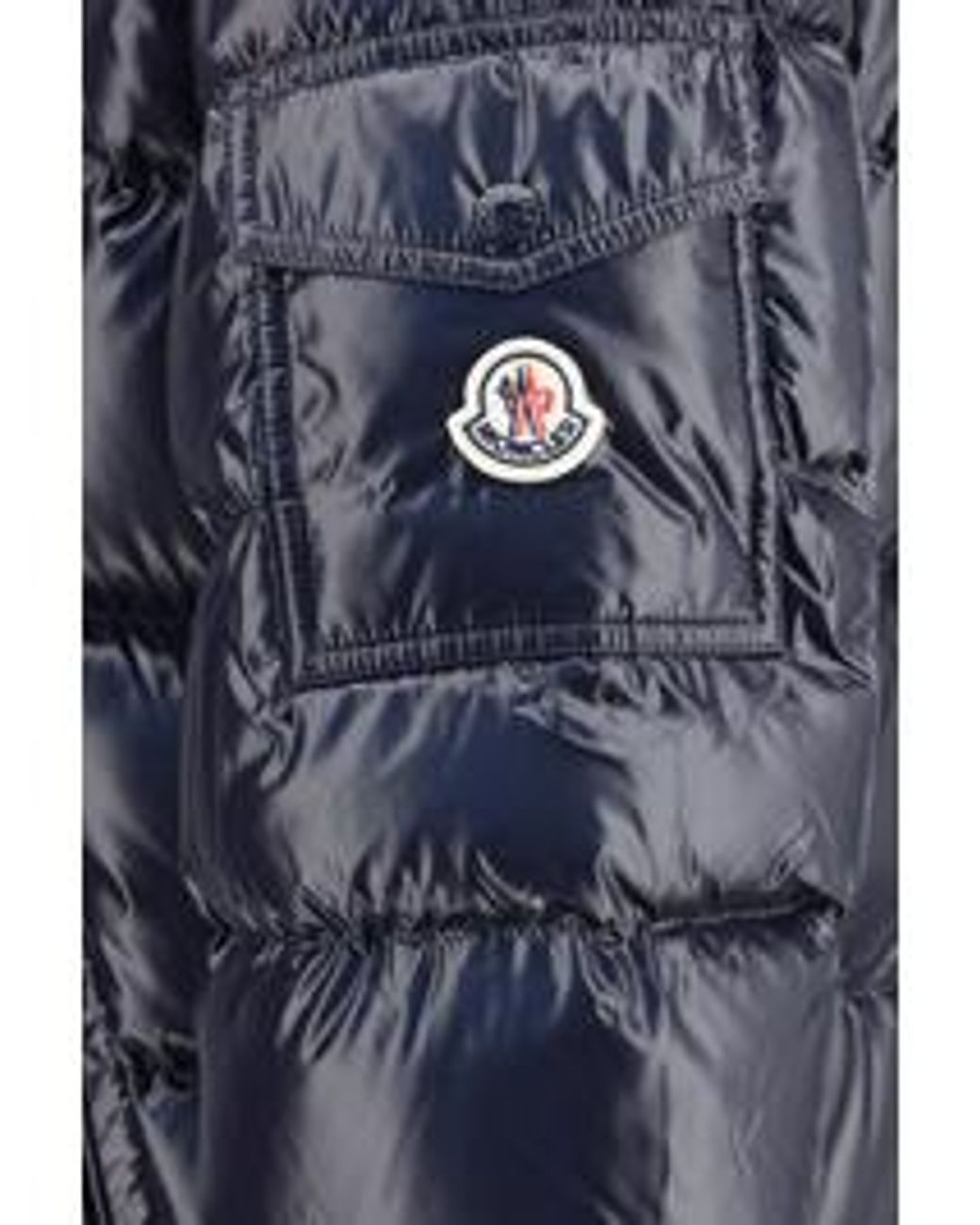Moncler Blue Maya Zip-Up Hooded Jacket for men