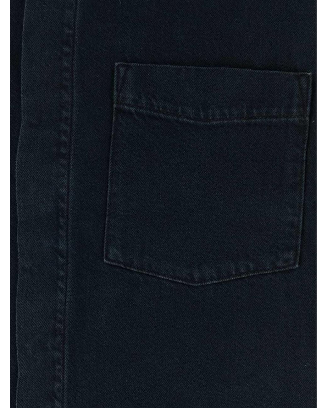 Agolde Blue Boyle Oversized Shirt for men