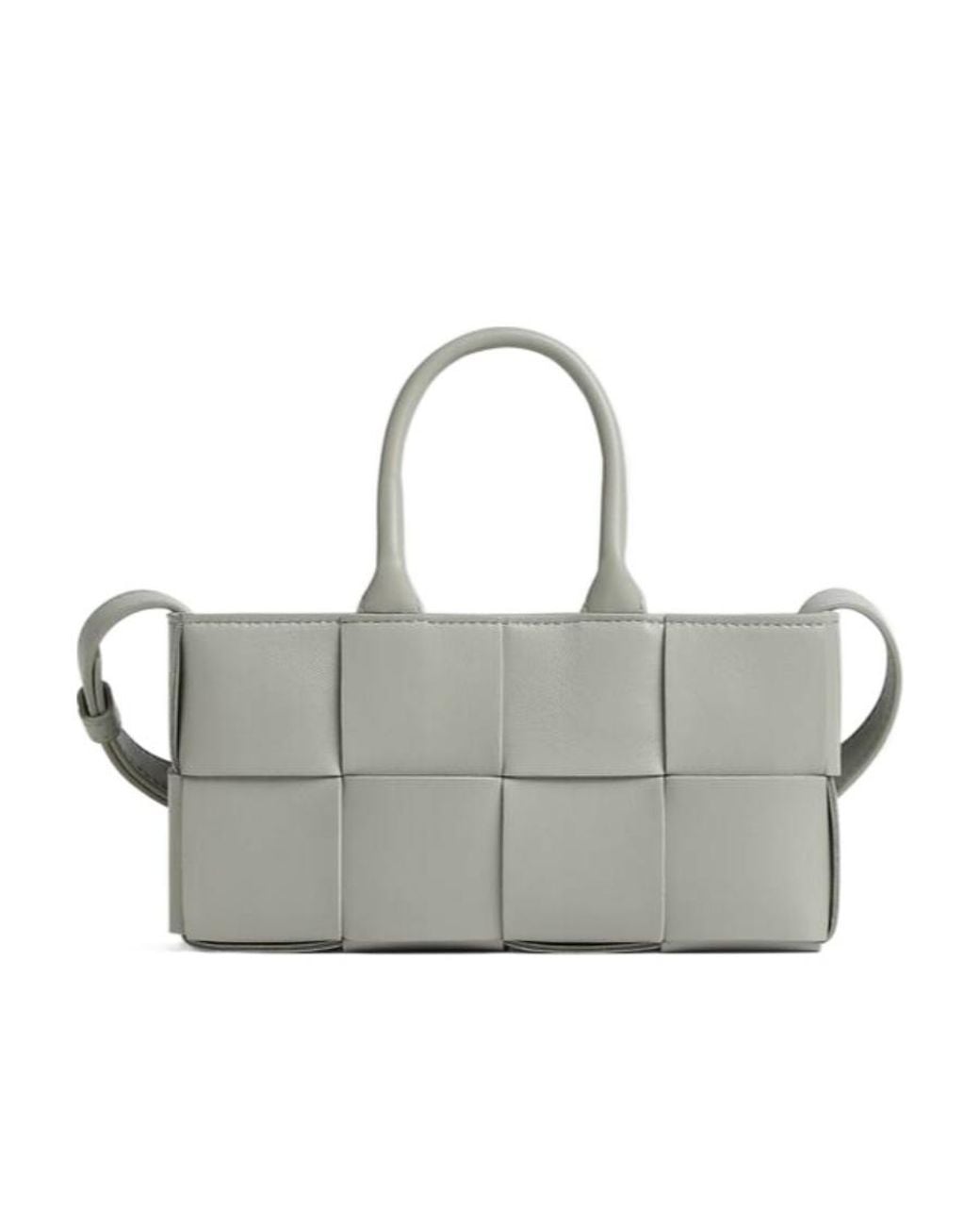 Bottega Veneta Gray Mini East-West Arco Tote Bag