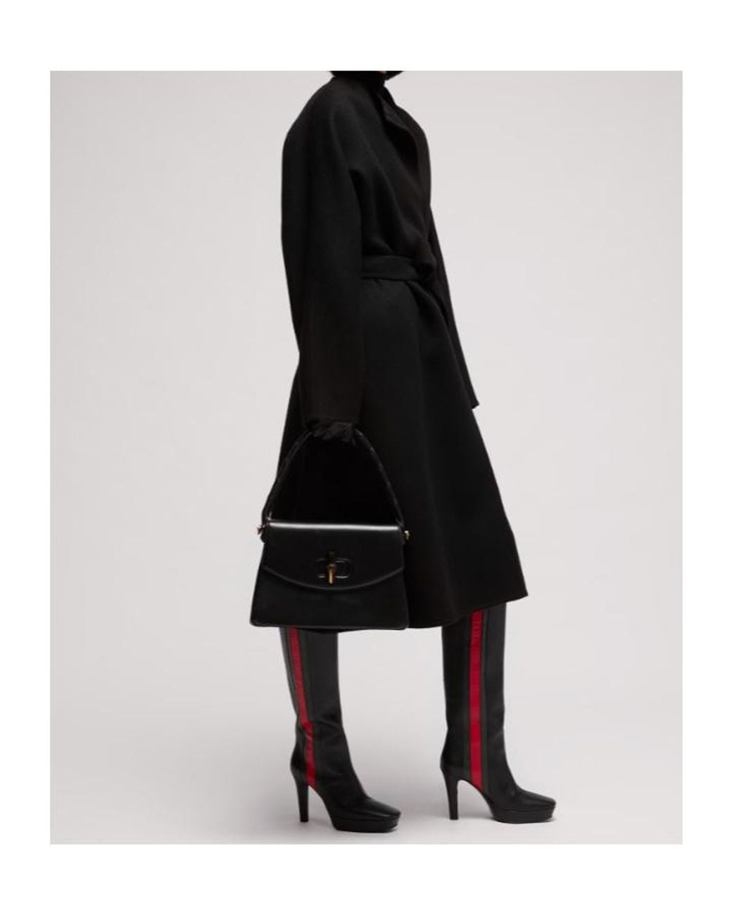 Gucci Black Galleria Boot