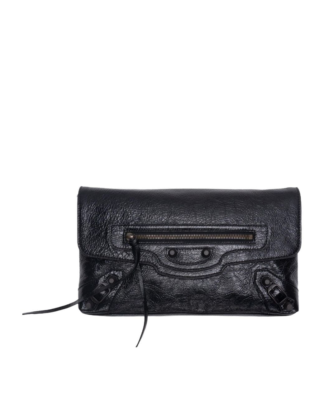 Balenciaga Black Le City Clutch