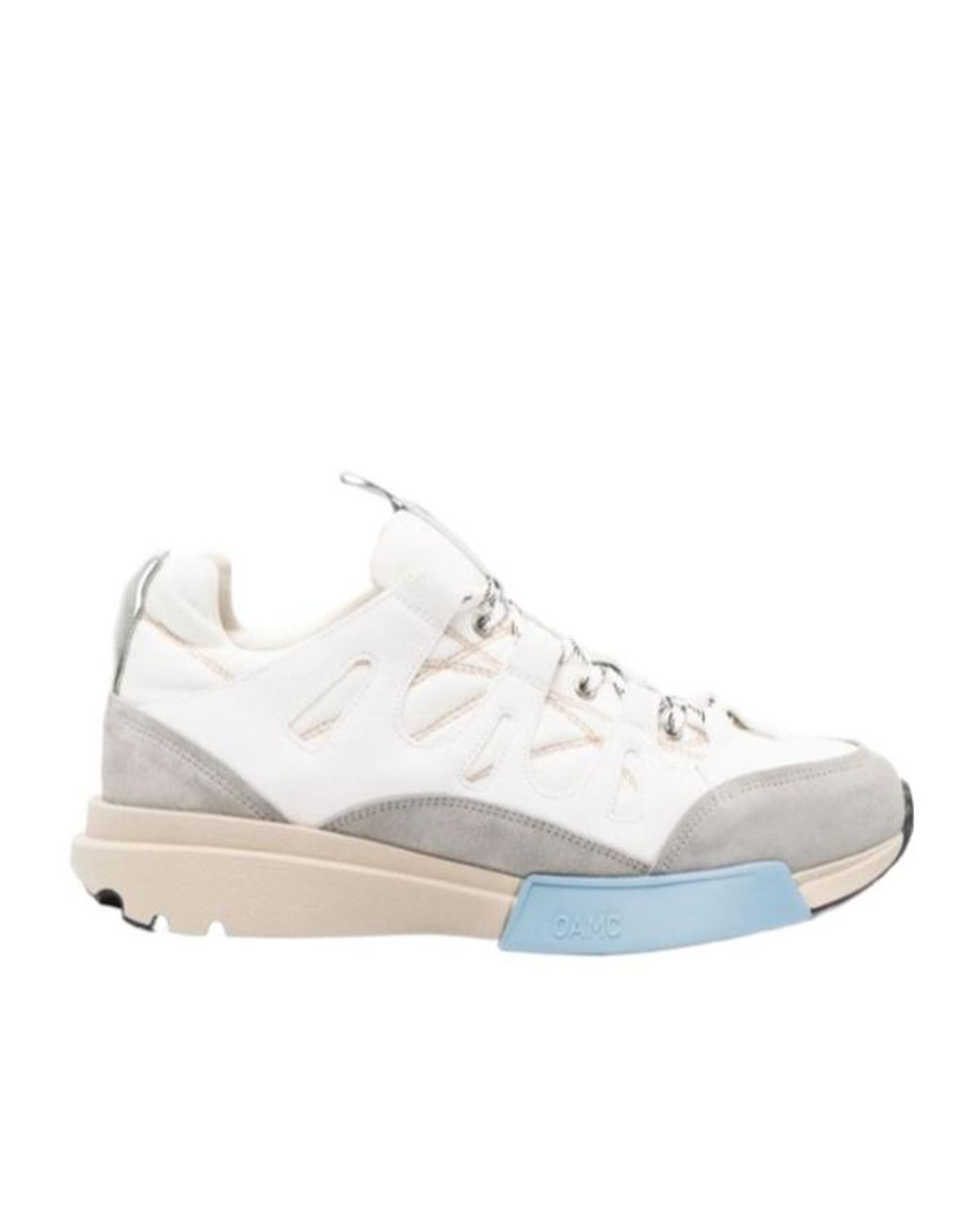 OAMC White Low-Top Colour-Block Sneakers for men