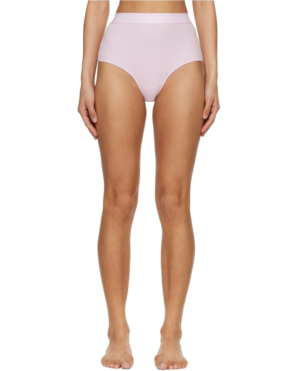 Tom Ford Pink High Waist Briefs
