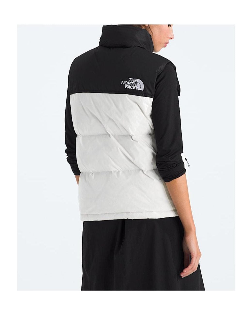 The North Face Black 1996 Retro Nuptse High-Neck Vest