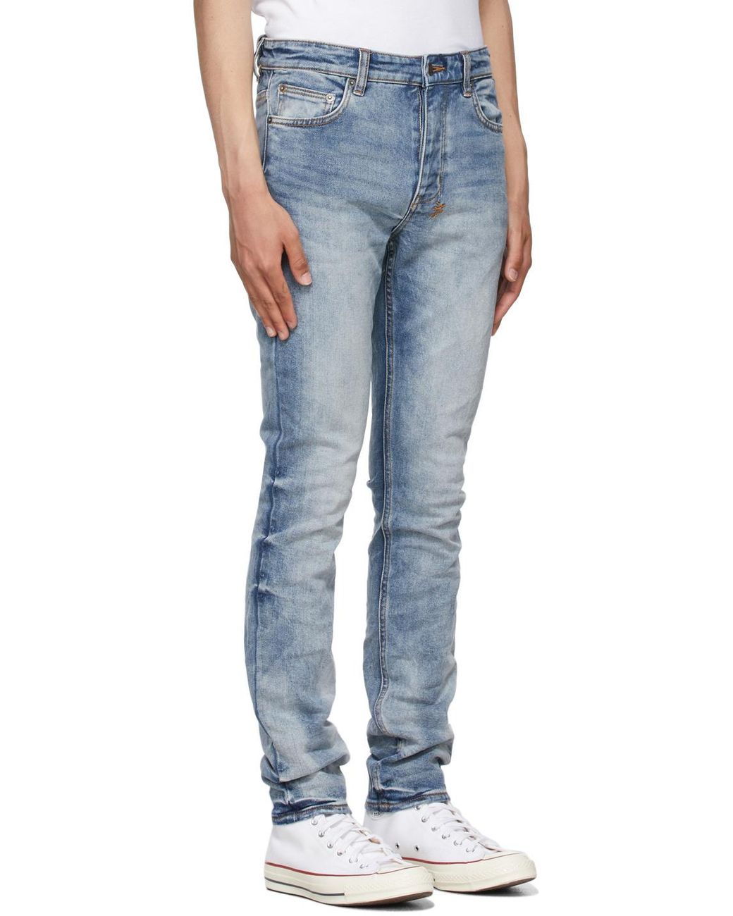 Ksubi Blue Logo Jeans for men