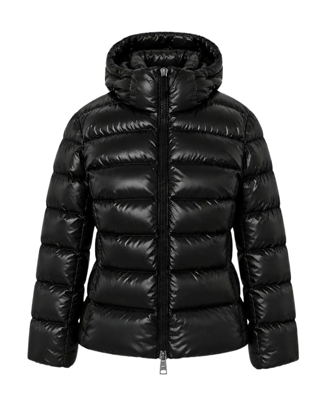 Herno Black Long-Sleeved Down Jacket