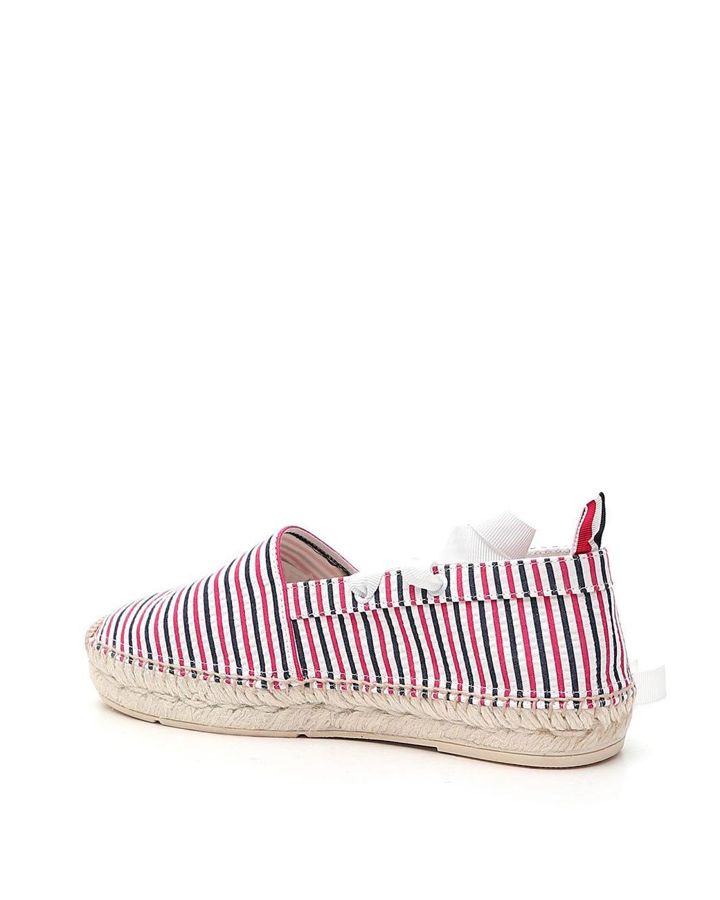 Thom Browne Purple Ankle Strap Espadrilles