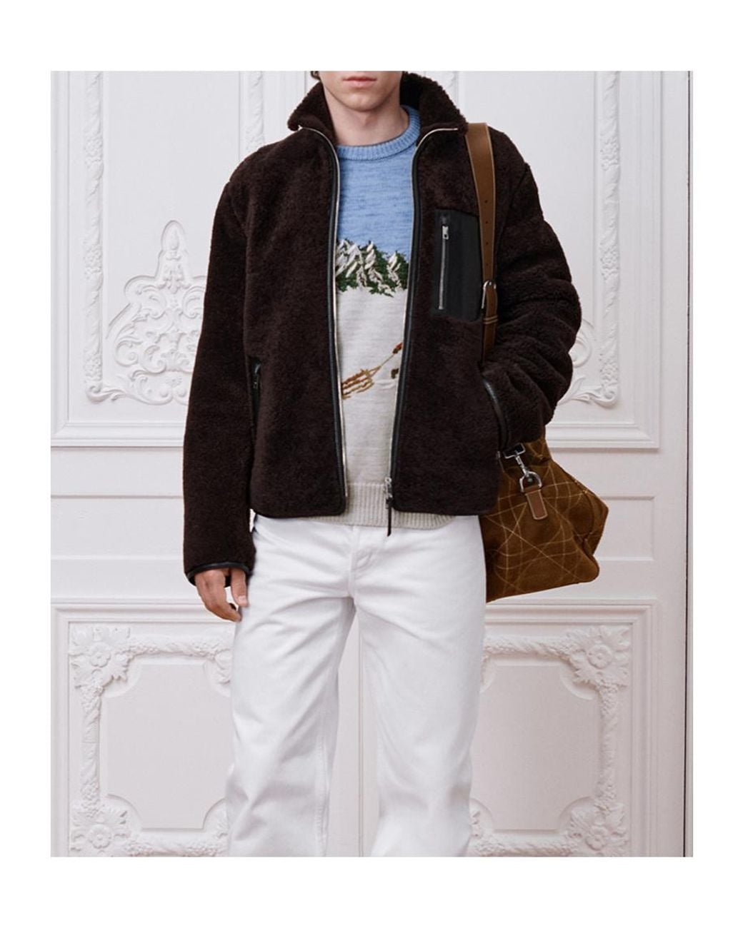 Dior Black Alps Montaigne Jacket for men