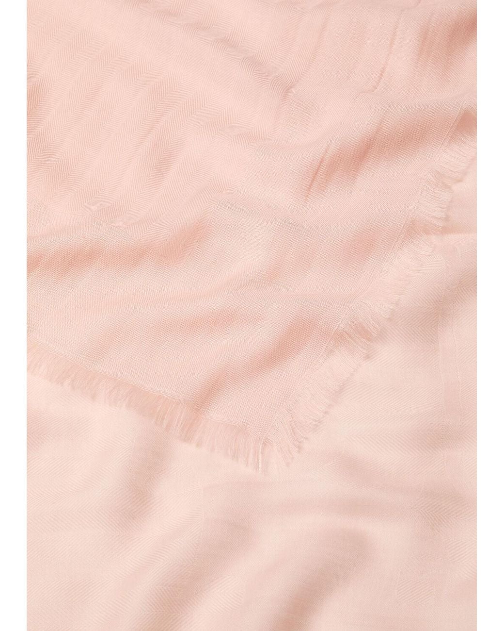 Loro Piana Pink Crest Shawl