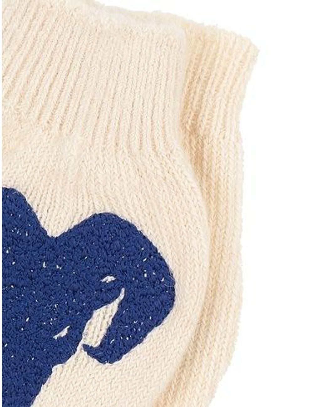 Maison Margiela Blue Simple Knitted Socks