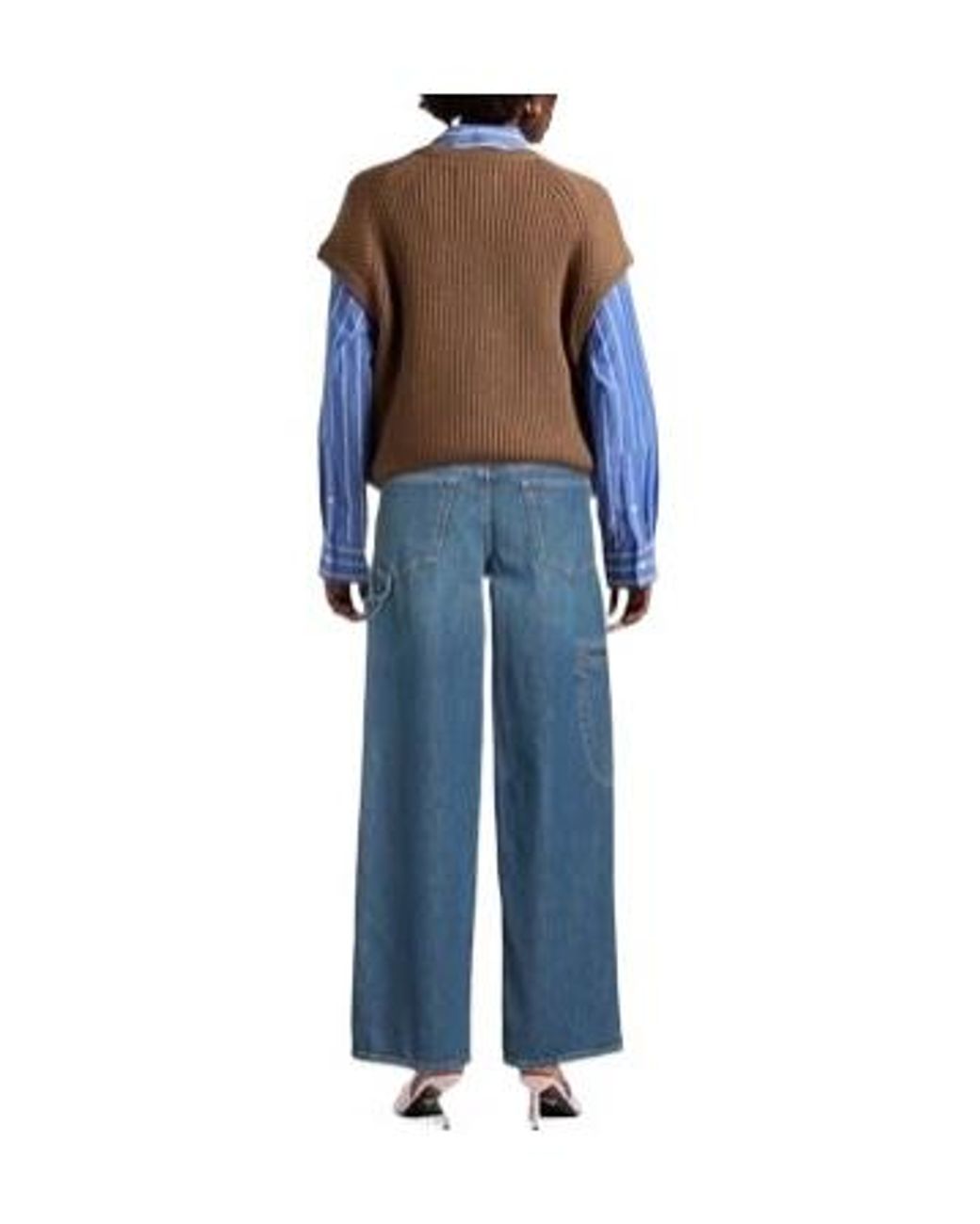 Isabel Marant Blue Plain Colour Jeans