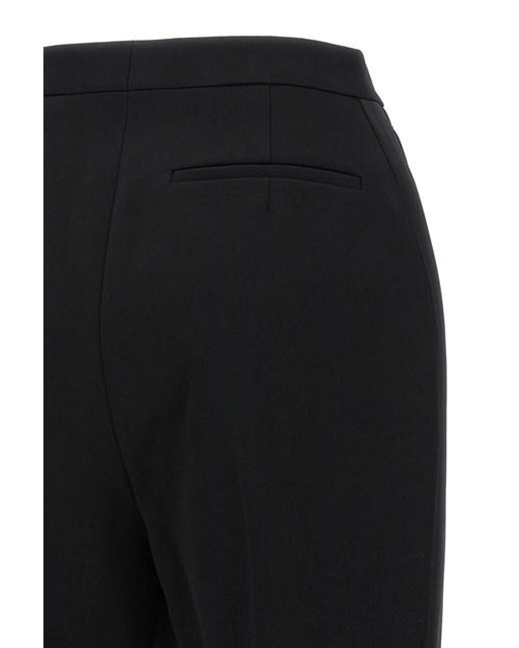 Givenchy Black Tuxedo Cigarette Pants