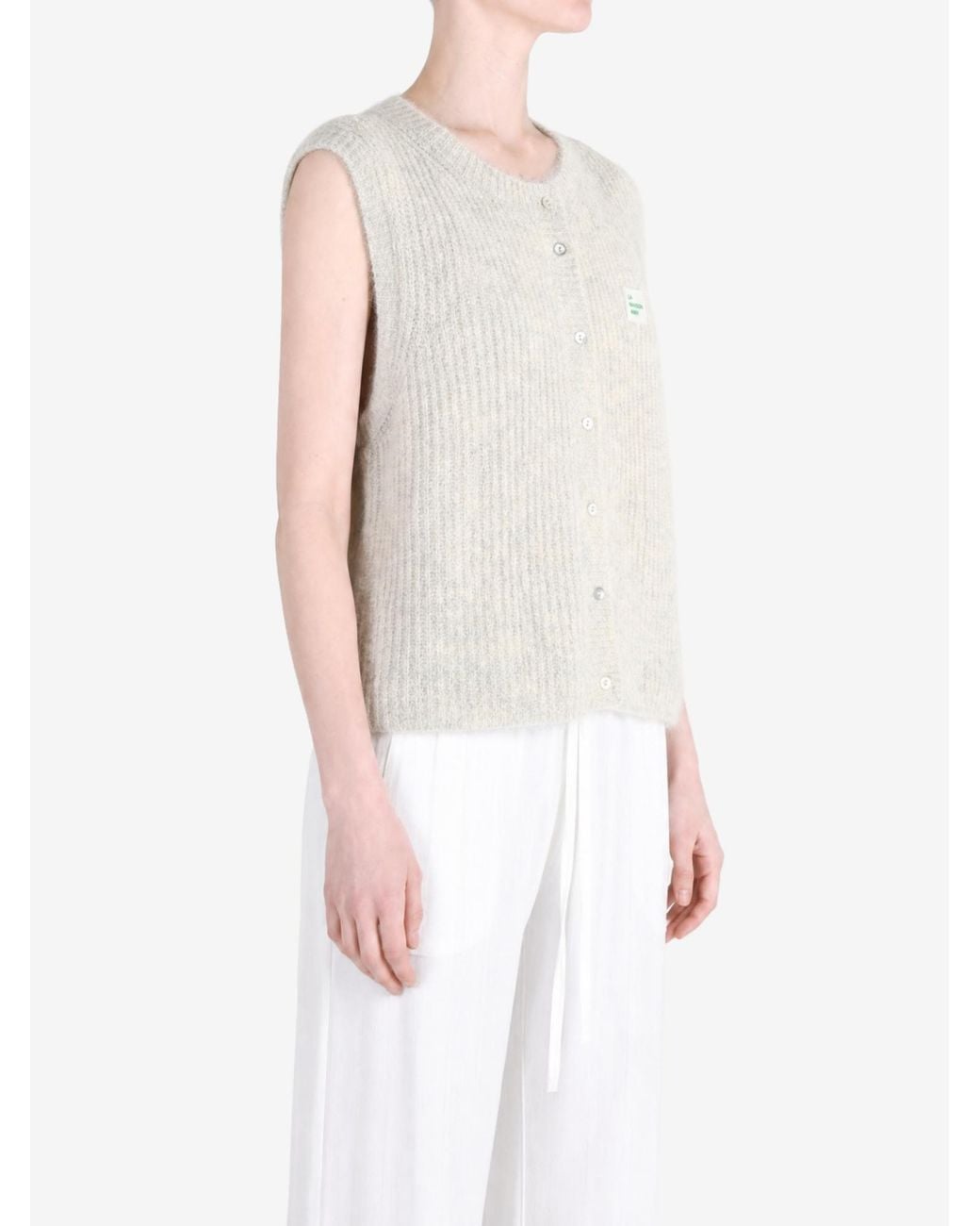 American Vintage Natural Sleeveless Knit Top