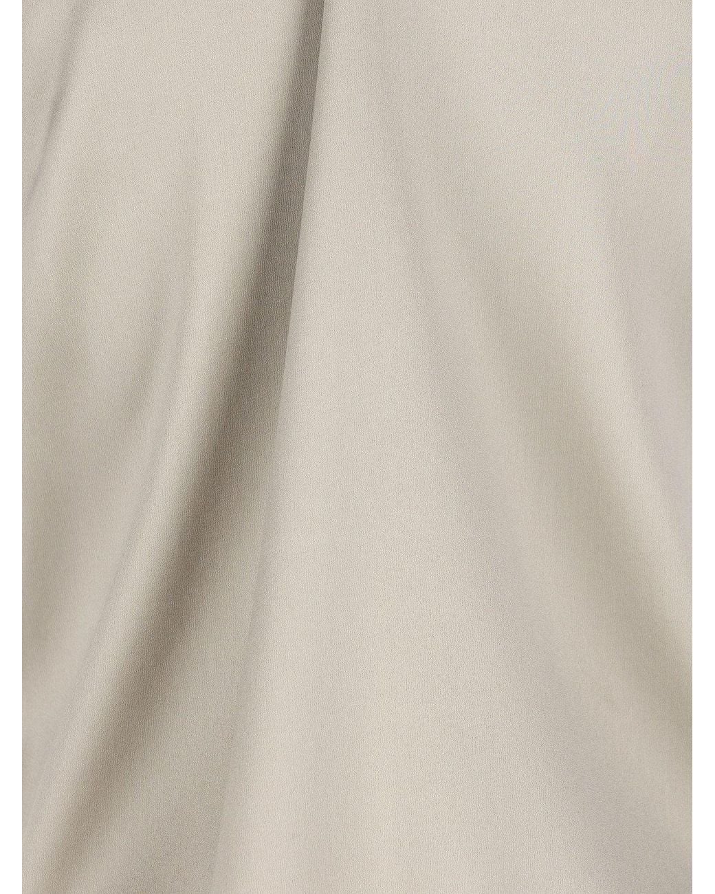 Brunello Cucinelli Natural Scoop-Neck Sleeveless Top