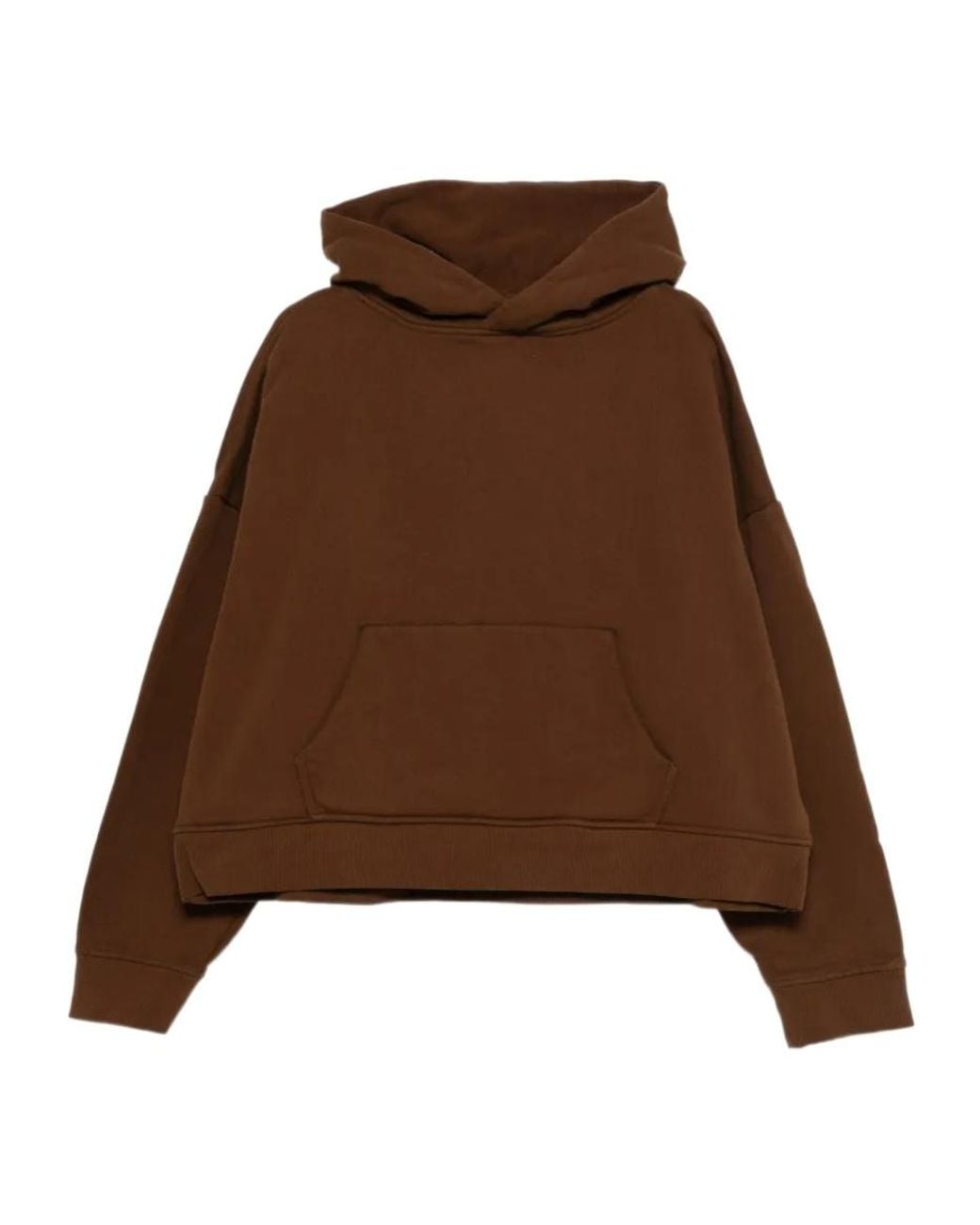 Entire studios Brown Heavy Hood Oversized Hoodie for men