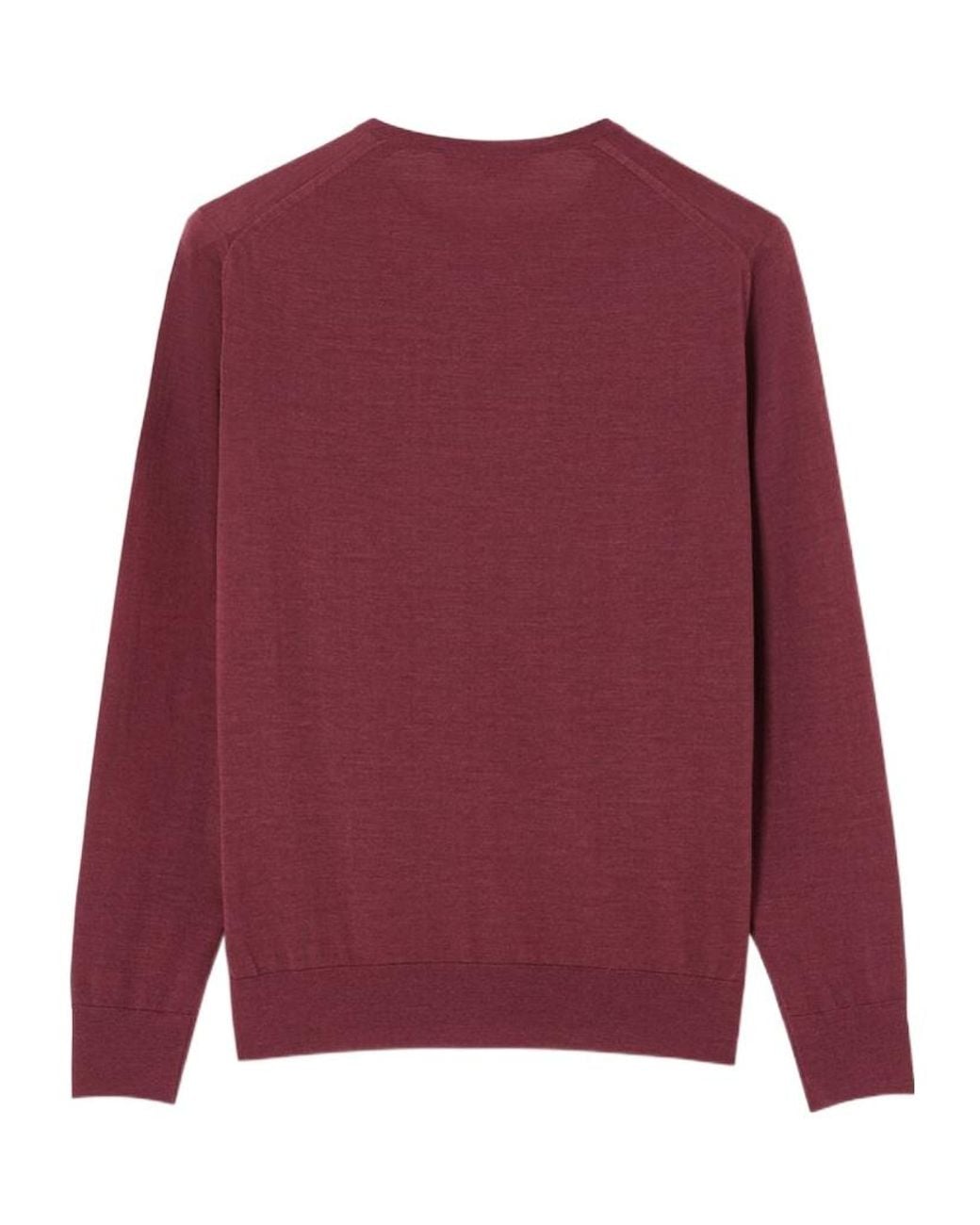 Loro Piana Red T-Shirt Crewneck for men
