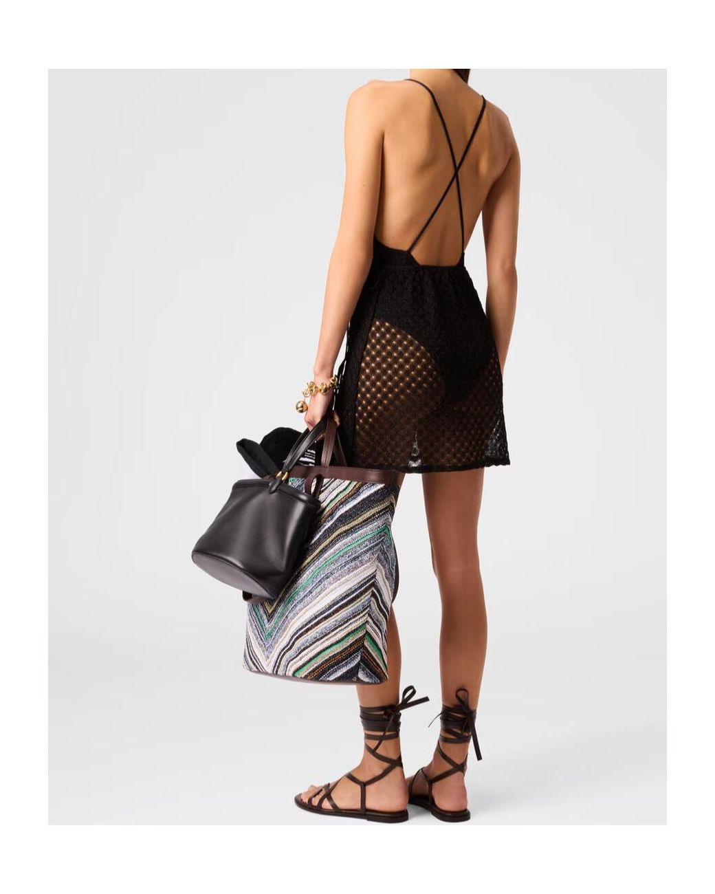 Missoni Black Wrap Pareo